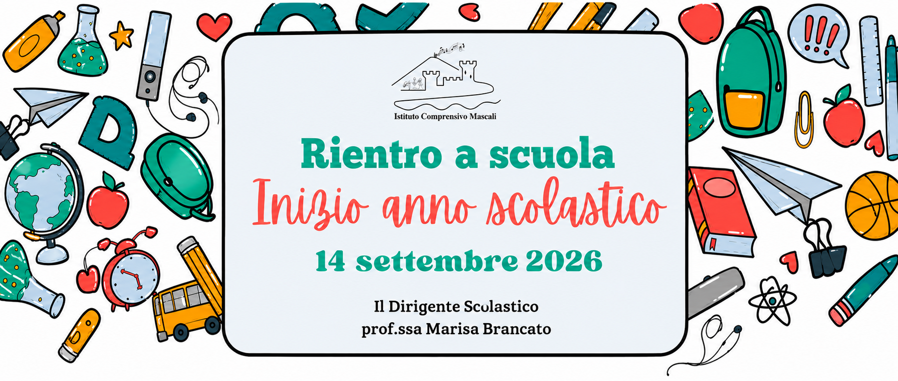 AVVISO INIZIO ANNO SCOLASTICO 2026/2027